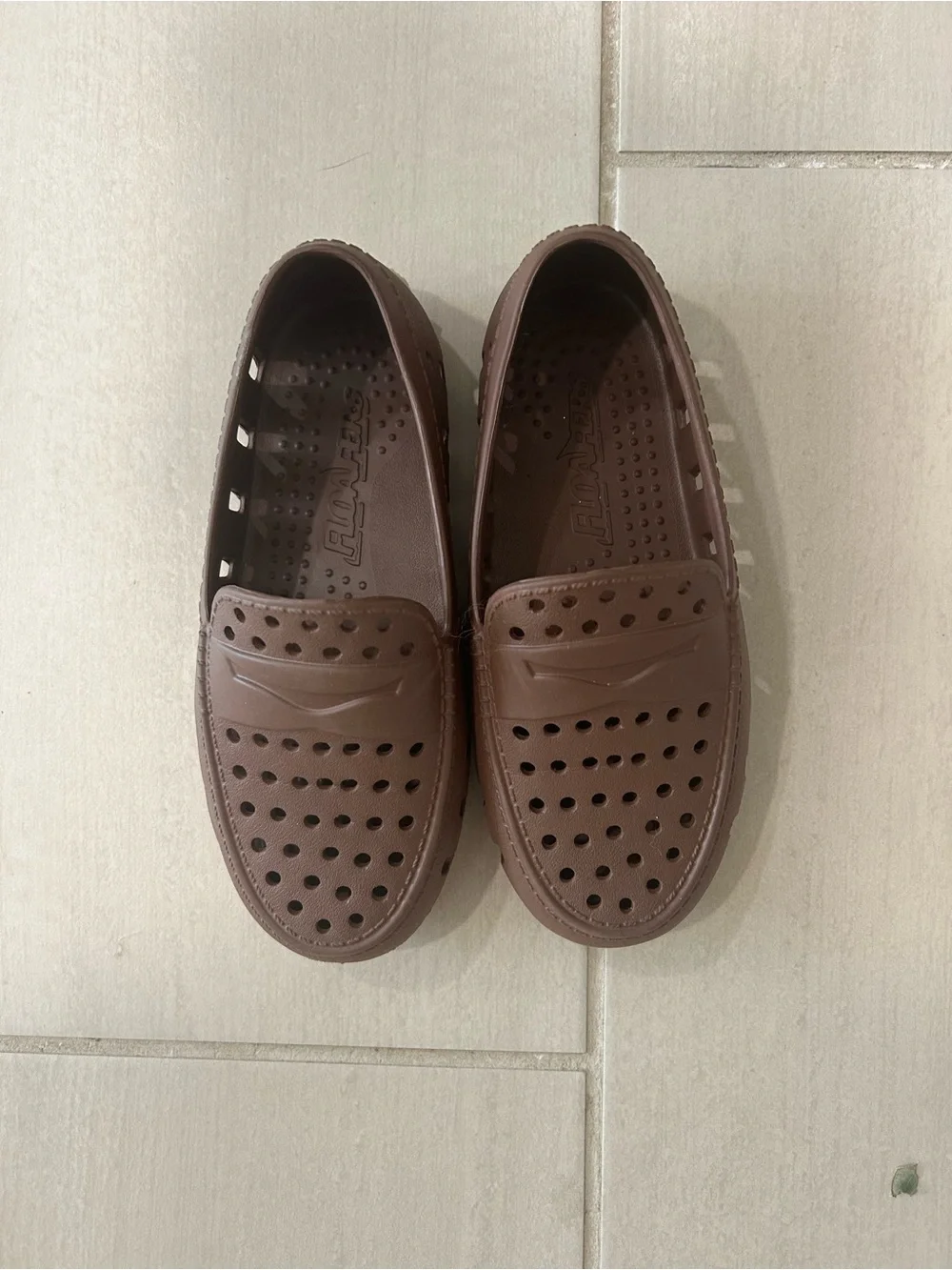 Floafers worn once